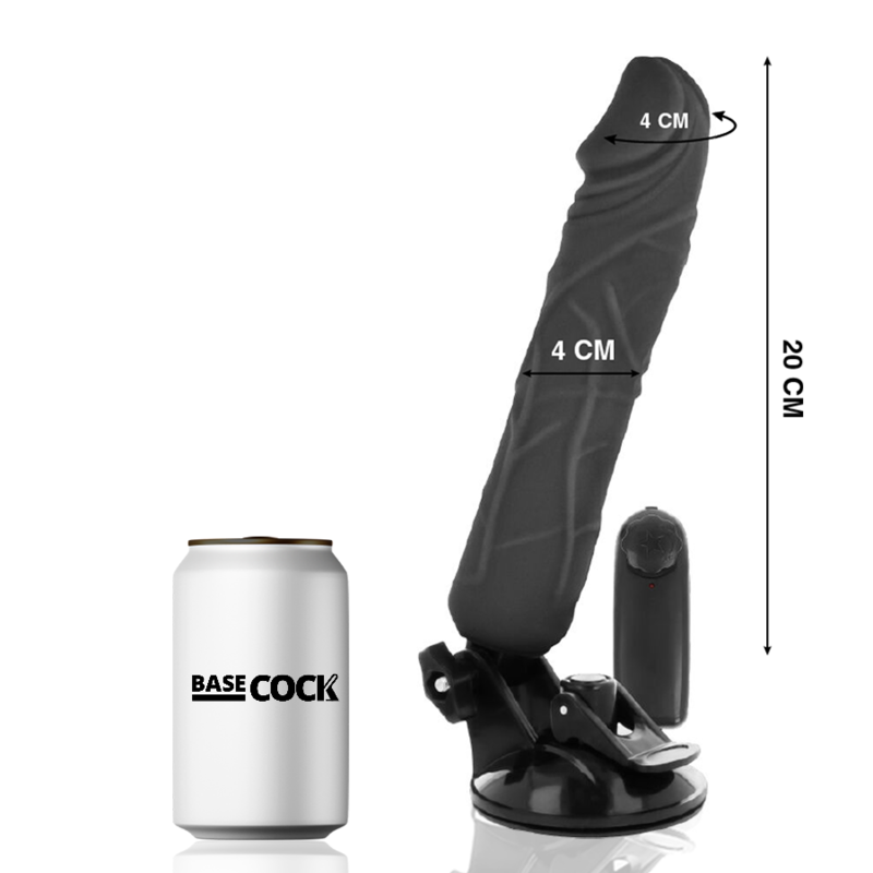 Basecock Realistic Vibrator Remote Control O - 7