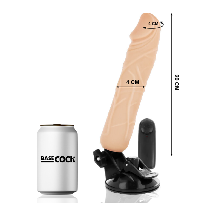 Basecock Realistic Vibrator Remote Control O - 3