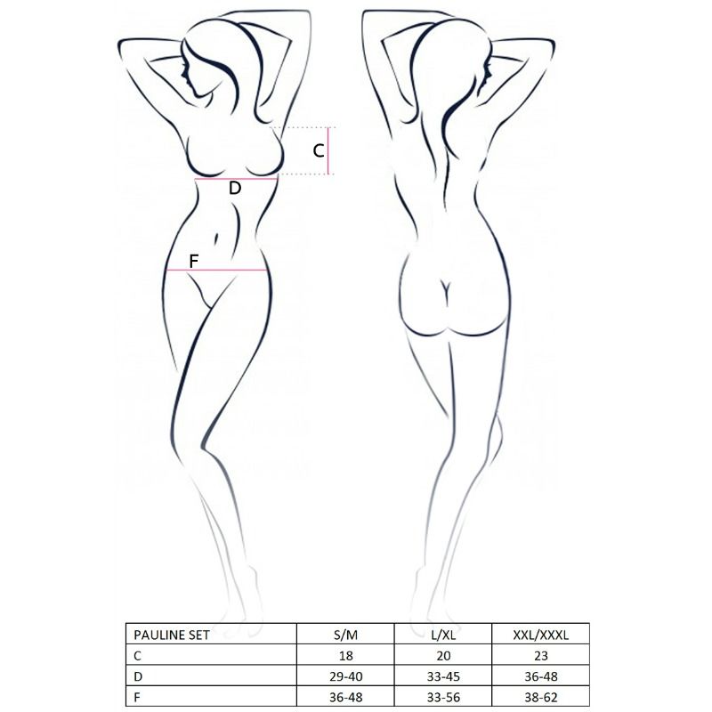 Passion Pauline Set 3 Pieces Size - 6