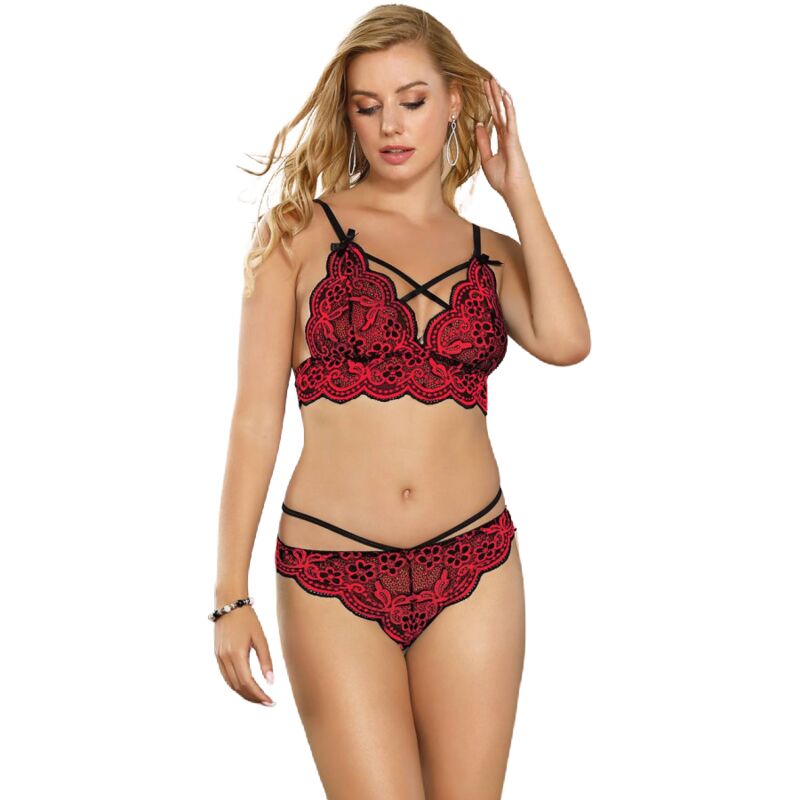 Subblime Two Pieces Set Lace Top And Panties