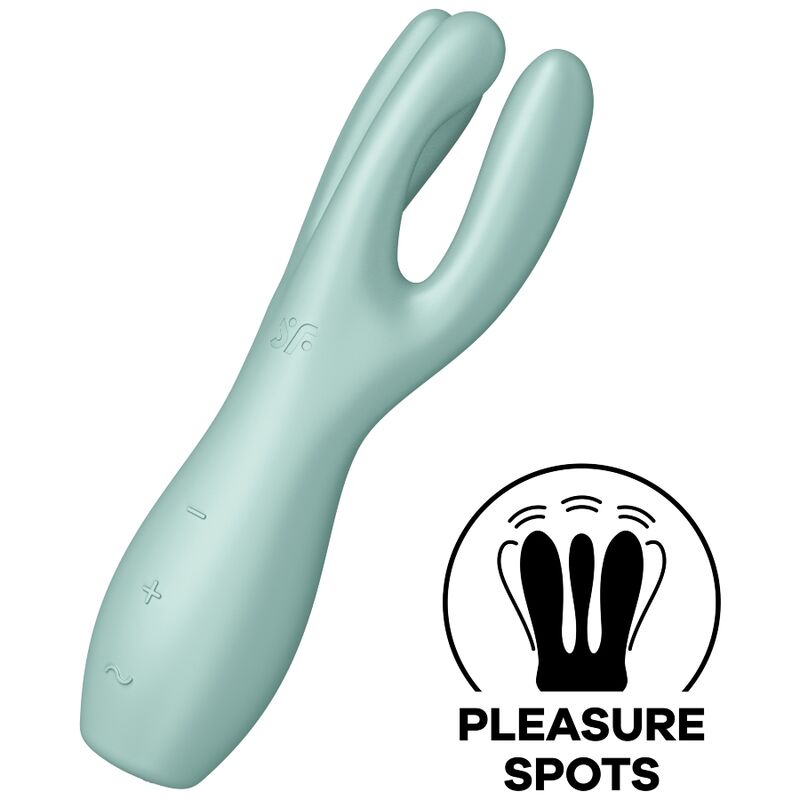 Satisfyer Vibrator Threesome 3 Vibrator Mint - 3