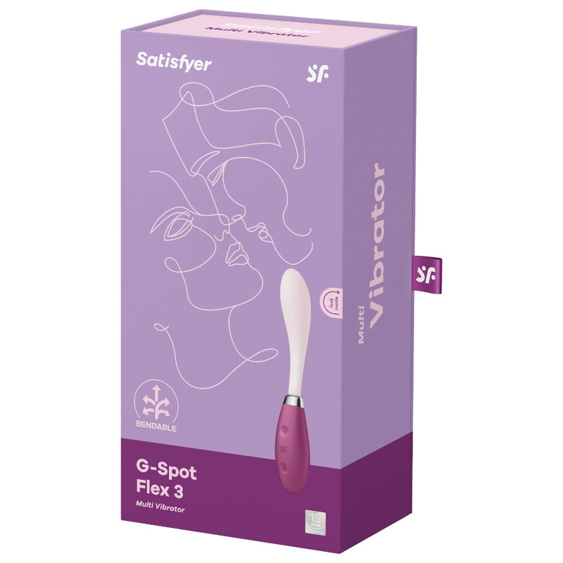 Satisfyer Vibrator G Spot Flex 3 Multi Vibrator - 8