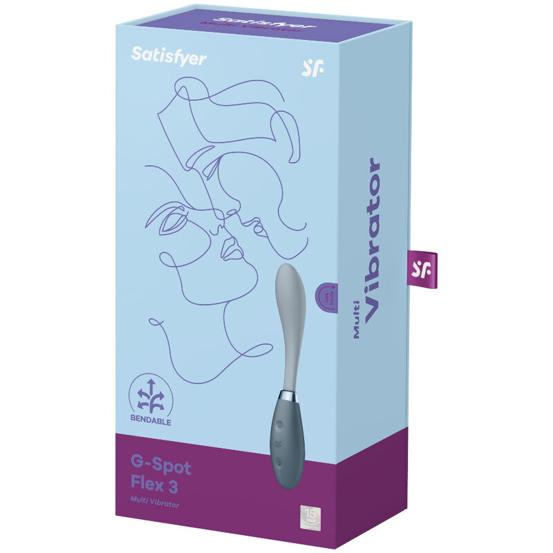 Satisfyer Vibrator G Spot Flex 3 Multi Vibrator - 5