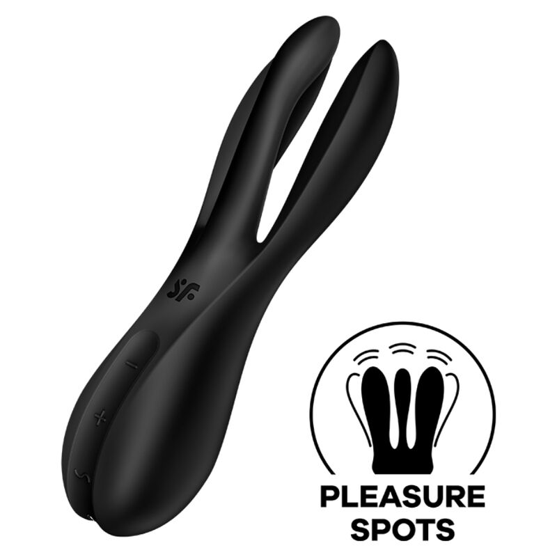 Satisfyer Vibrator Threesome 2 Vibrator Violet - 7