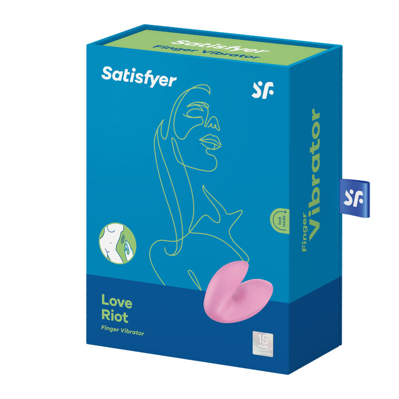 Satisfyer Vibrator Love Riot Finger Vibrator - 8