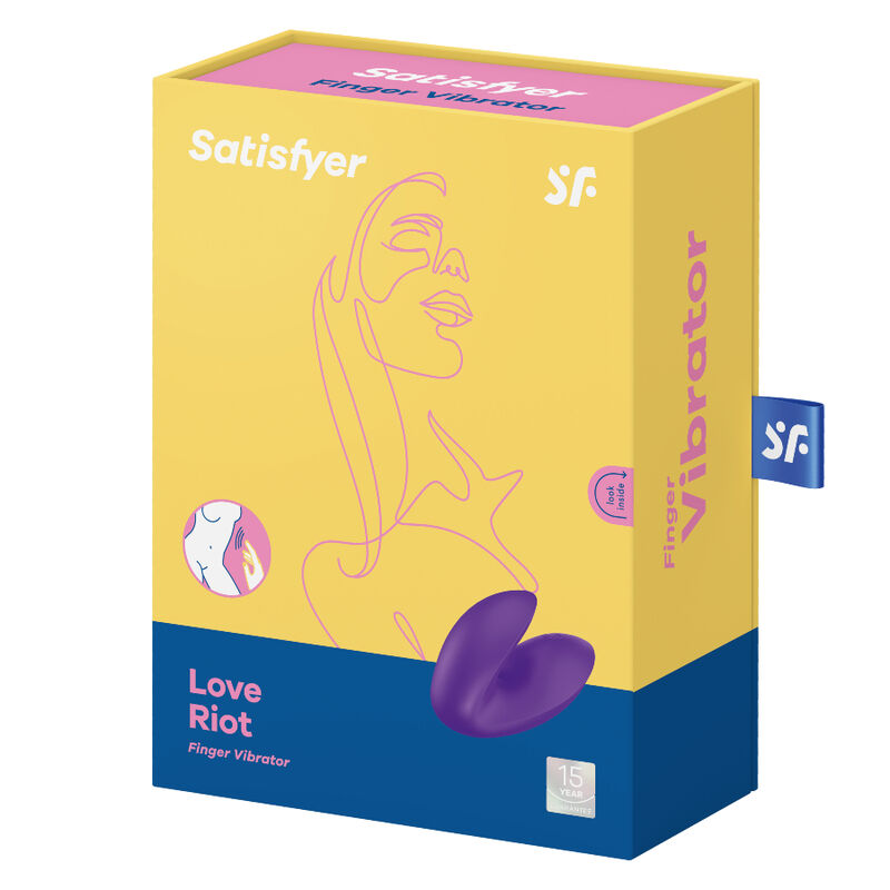 Satisfyer Vibrator Love Riot Finger Vibrator - 5