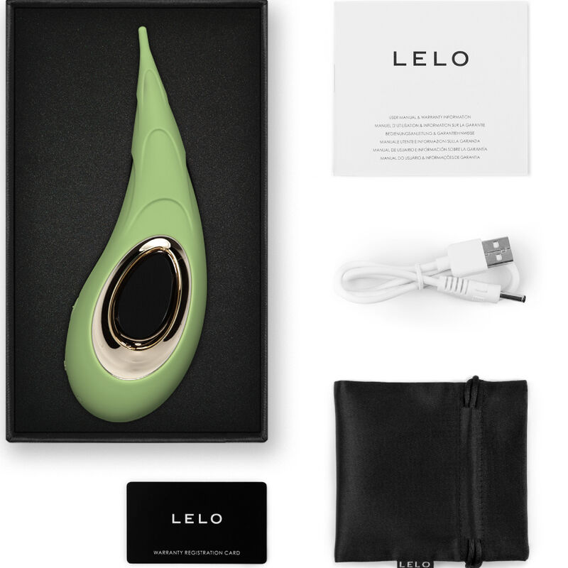 Lelo Dot Cruise Clitoris Stimulator Pistachio - 7
