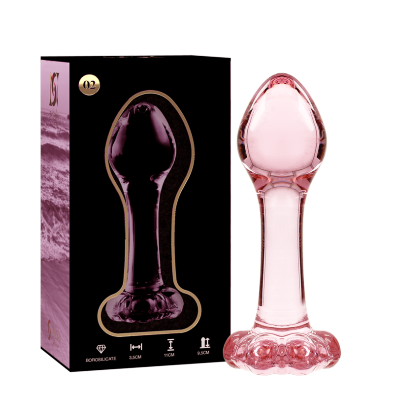 Nebula Anal Plug Borosilicate Glass O - 3
