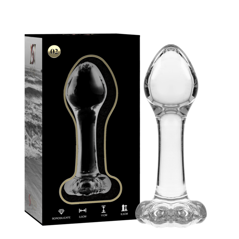 Nebula Anal Plug Borosilicate Glass O - 6