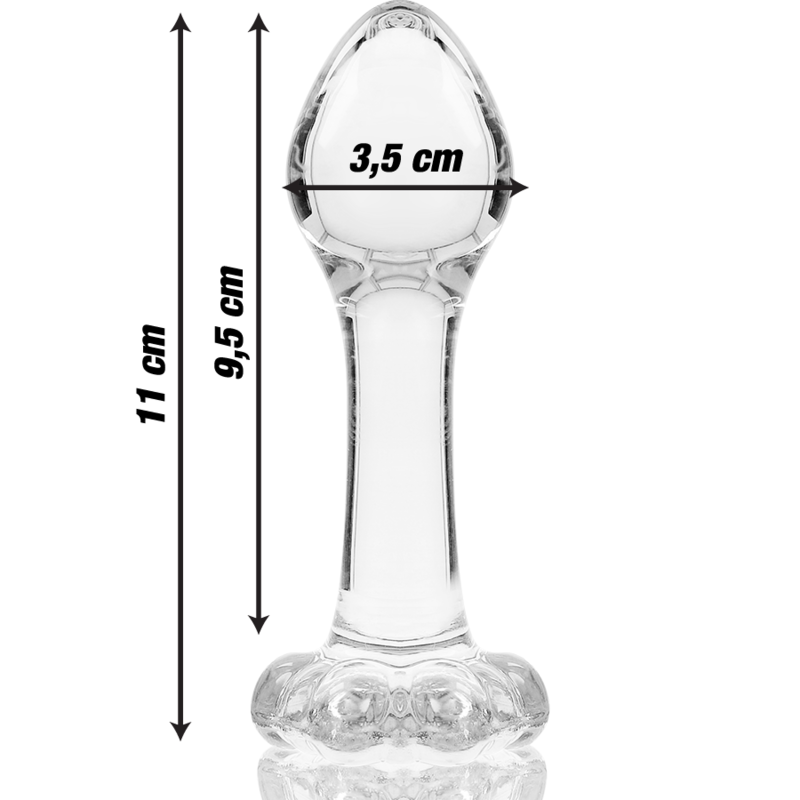 Nebula Anal Plug Borosilicate Glass O - 7