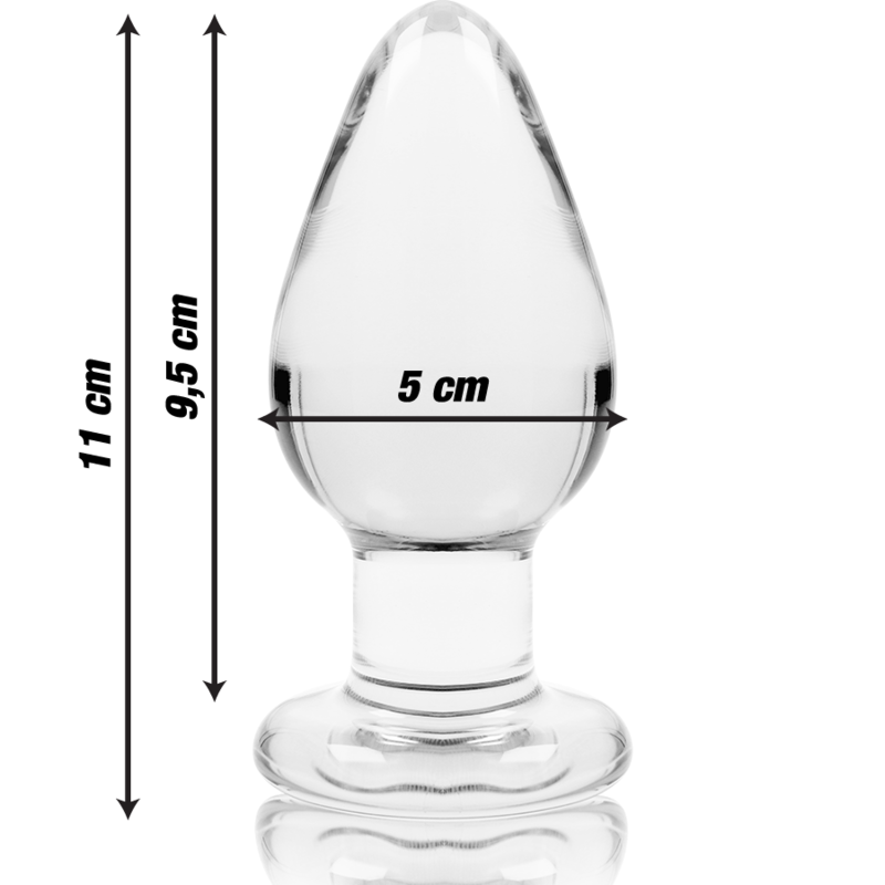 Nebula Anal Plug Borosilicate Glass O - 7