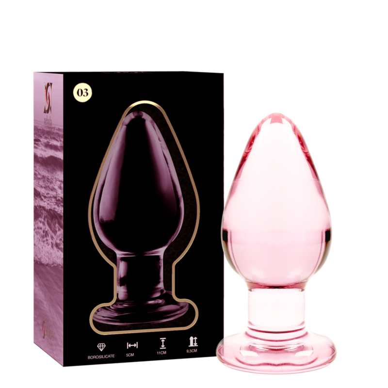 Nebula Anal Plug Borosilicate Glass O - 3