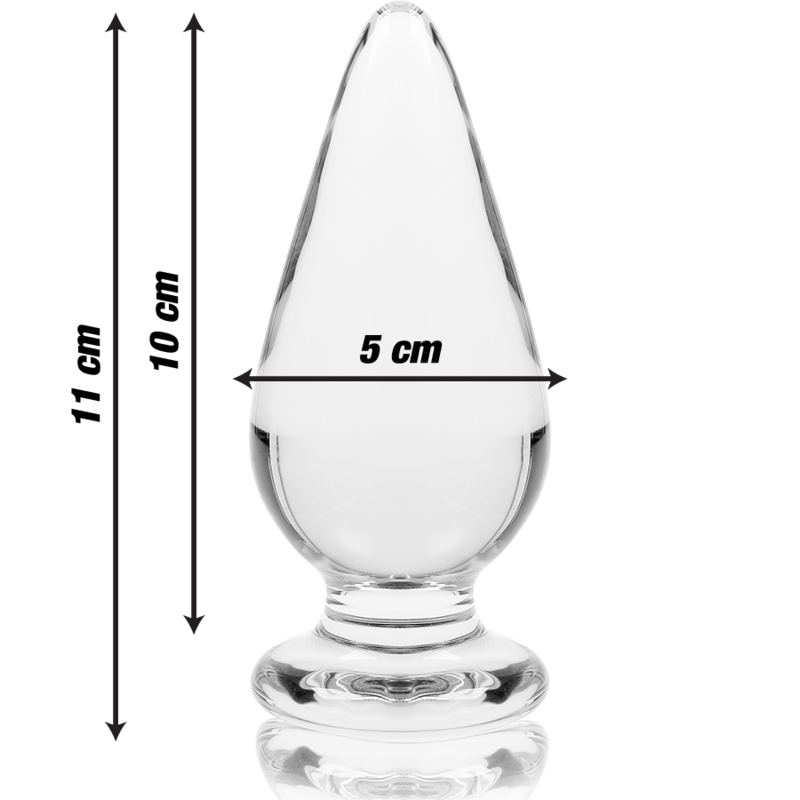Nebula Anal Plug Borosilicate Glass O - 7