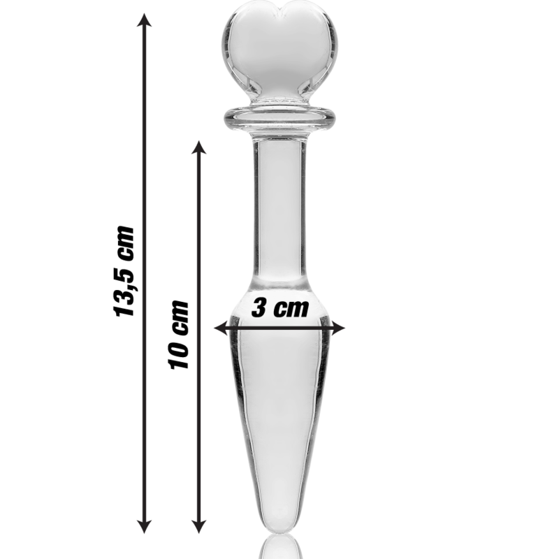 Nebula Anal Plug Borosilicate Glass O - 7