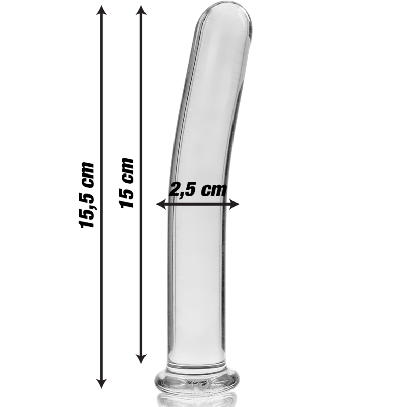 Nebula Dildo Borosilicate Glass O - 7