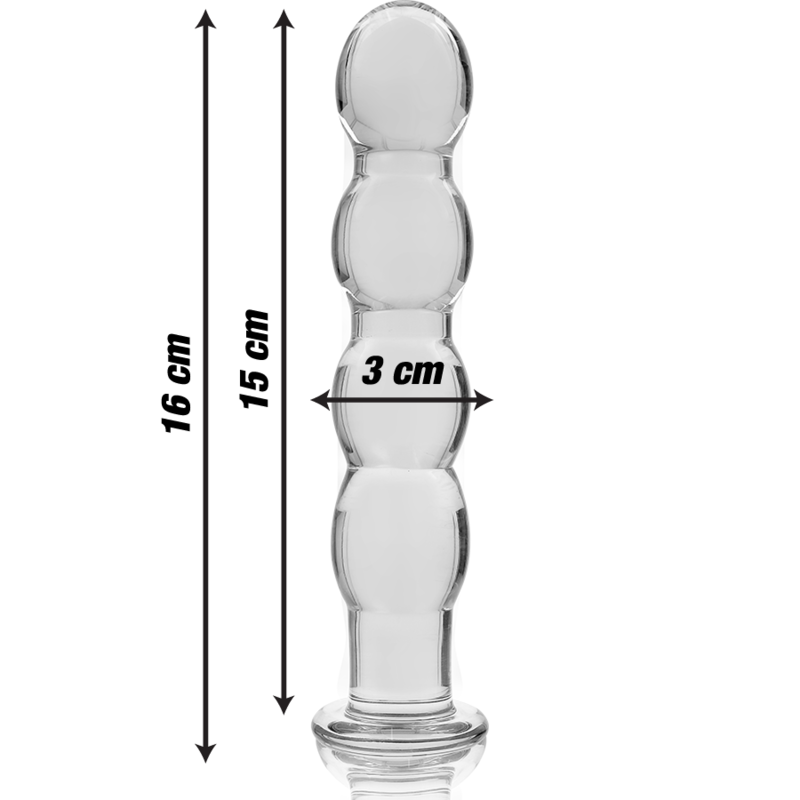 Nebula Dildo Borosilicate Glass O - 7