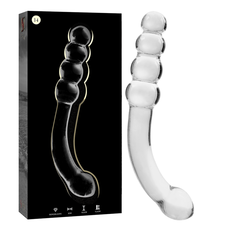 Nebula Dildo Borosilicate Glass O - 6