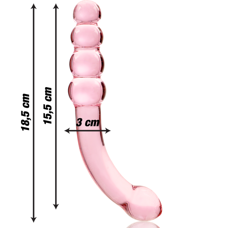 Nebula Dildo Borosilicate Glass O - 4