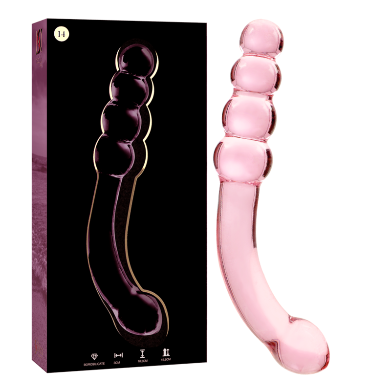 Nebula Dildo Borosilicate Glass O - 3