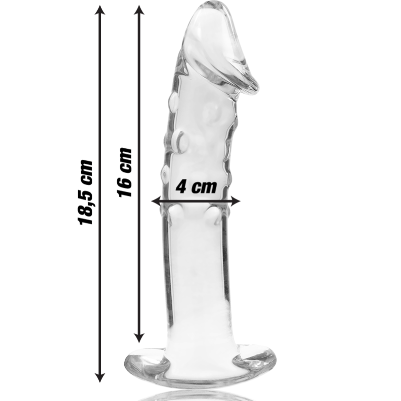 Nebula Dildo Borosilicate Glass O - 7
