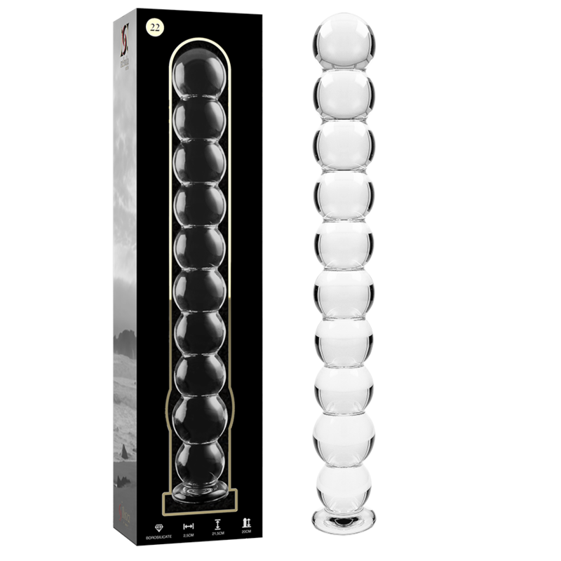 Nebula Dildo Borosilicate Glass O - 6