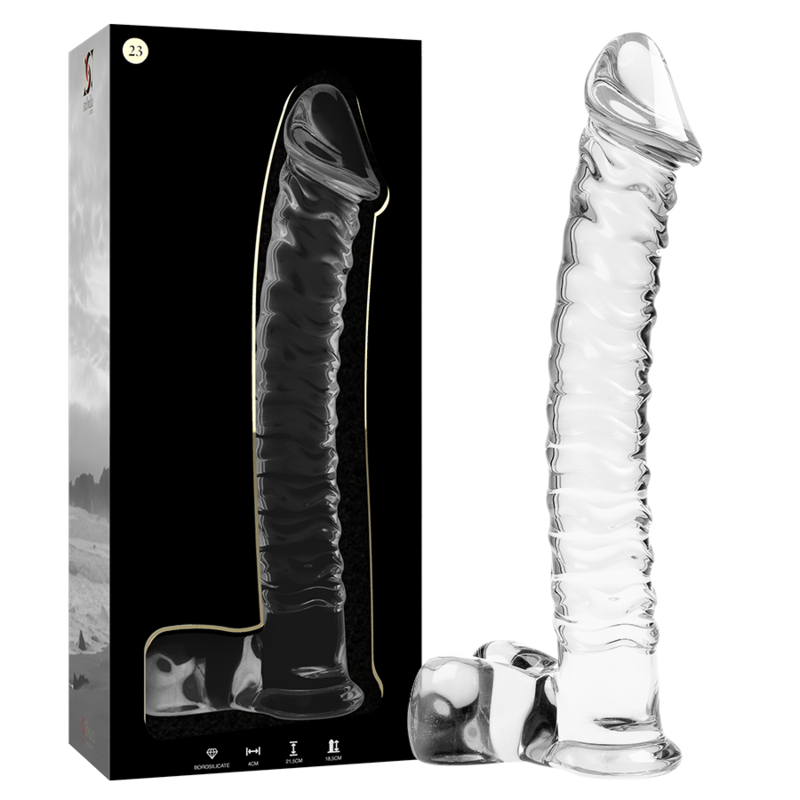 Nebula Dildo Borosilicate Glass O - 6