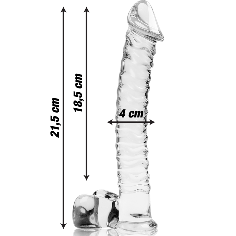 Nebula Dildo Borosilicate Glass O - 7