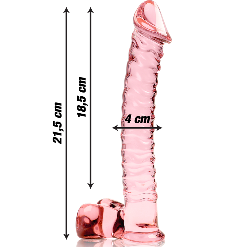 Nebula Dildo Borosilicate Glass O - 4