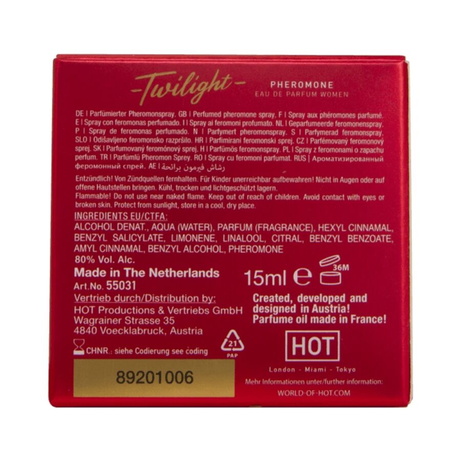 Hot Twilight Pheromone Parfum Women - 5
