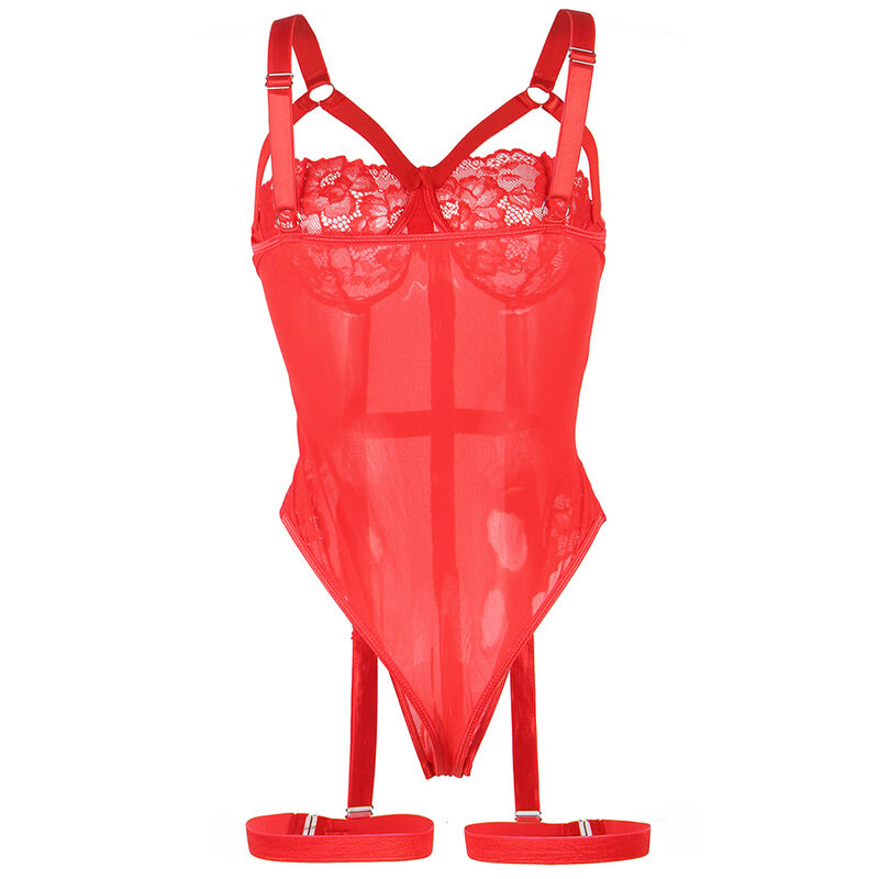 Subblime Teddy With Garter Strap Detail Chest - 10