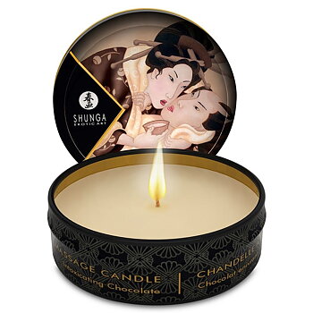 Shunga Candles Mini Caress By Candelight Chocolate Massage