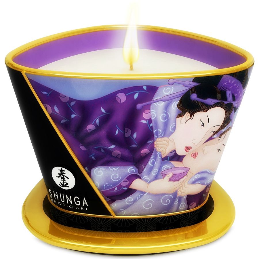 Shunga Candles Mini Caress By Candelight Exotic Fruits Massage - 2