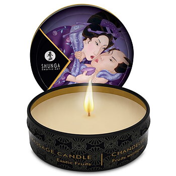 Shunga Candles Mini Caress By Candelight Exotic Fruits Massage