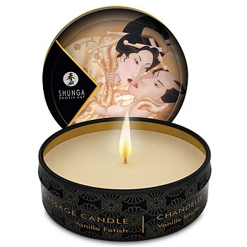 Shunga Candles Mini Caress By Candelight Vanilla Massage