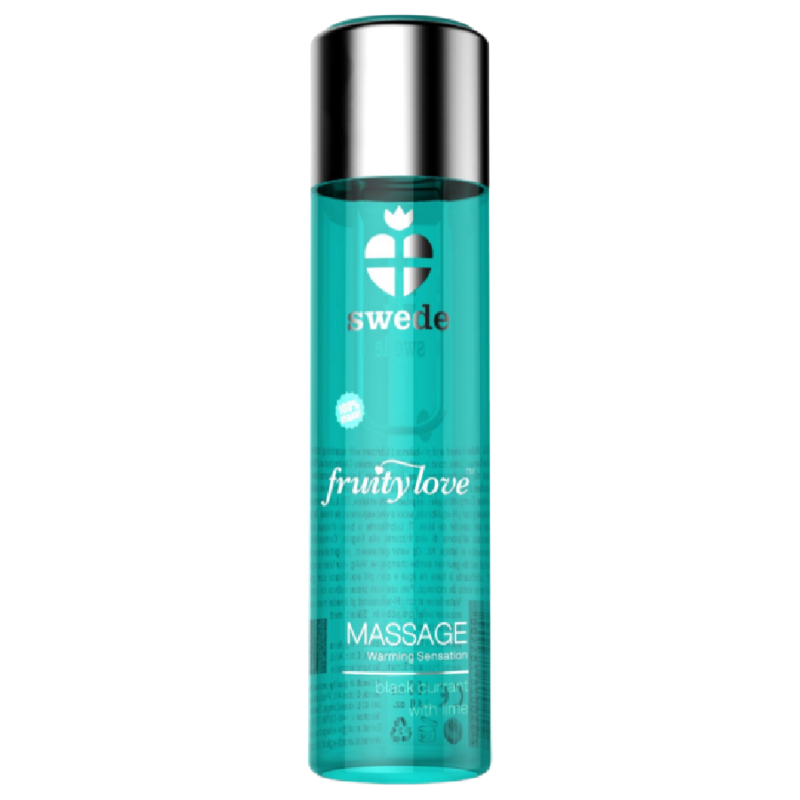 Swede Fruity Love Warming Effect Massage Oil Currant And Lime - 2