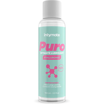 Intimateline Intymate Pure Hylauronic Water Based Lubricant 100 Ml