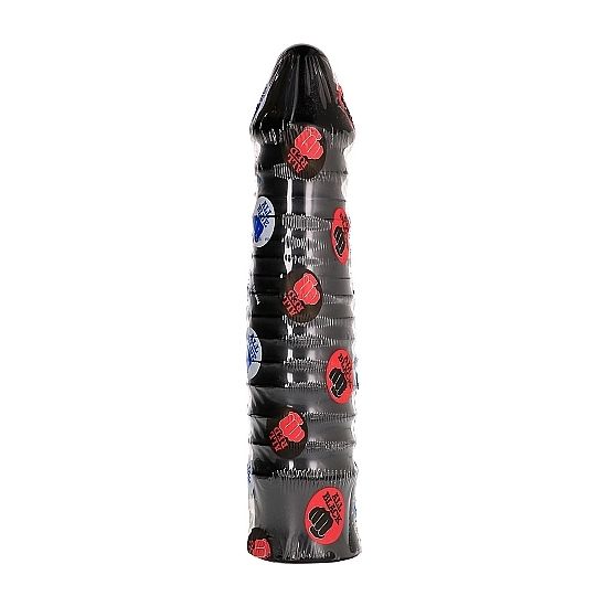 All Black Dildo 26 cm - 3