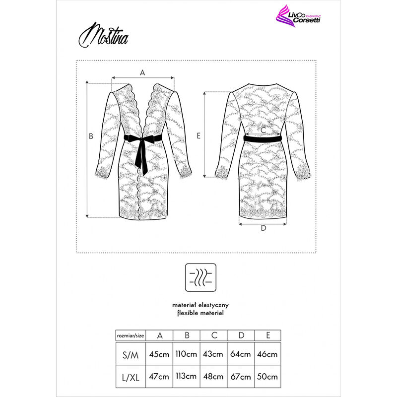 Livco Corsetti Accesories Livco Corsetti Mostina Dressing Gown - 6