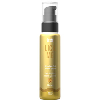 Intt Lubricants Lick Me Honey Edible Gel Heat Effect
