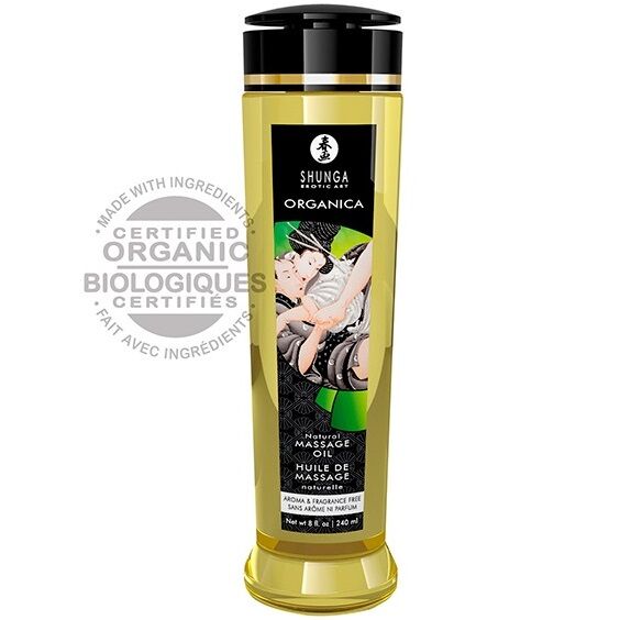 Shunga Oils Natural Organic Massage 240 Ml
