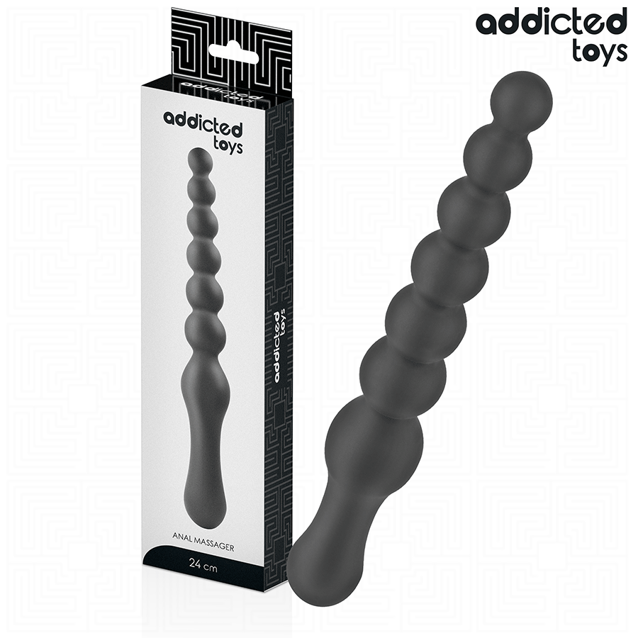 Addicted Toys Double Anal Massager Silicone - 12