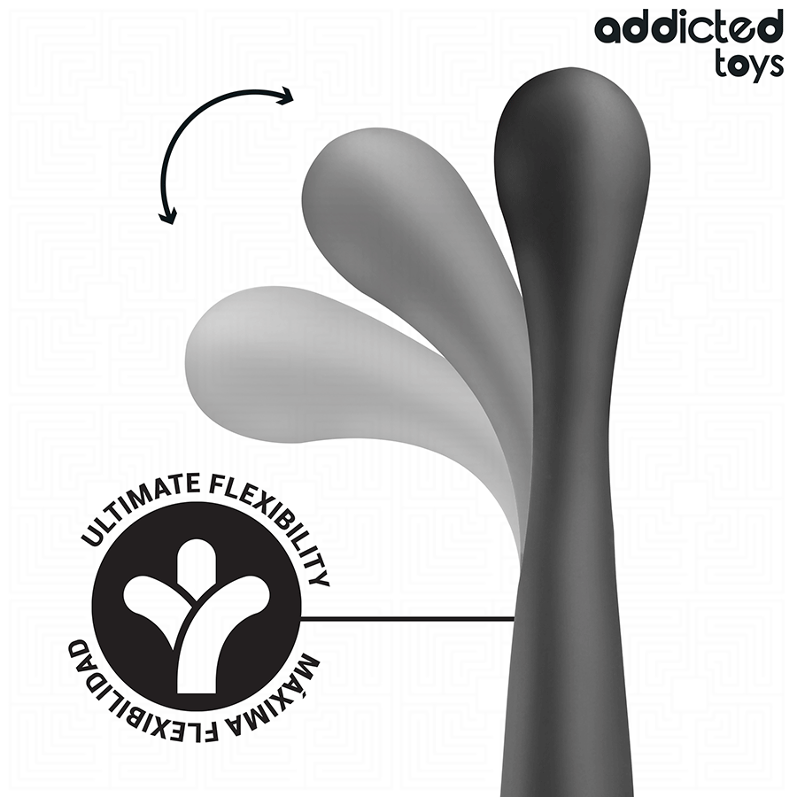 Addicted Toys Double Anal Massager Silicone - 10