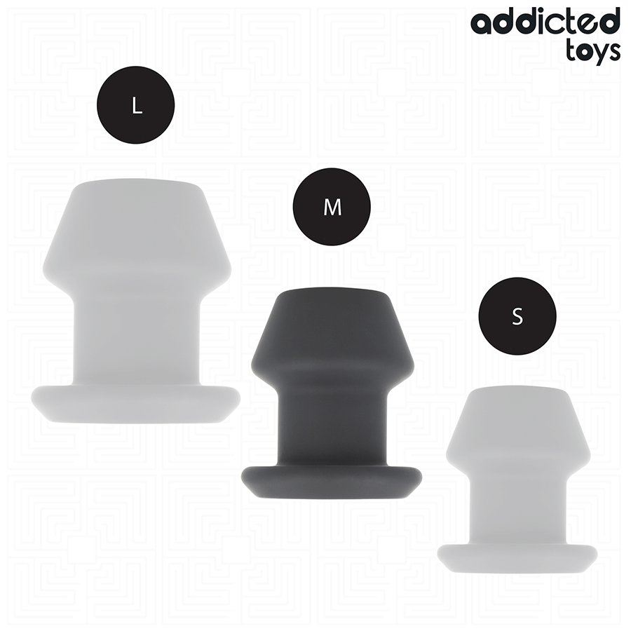 Addicted Toys Extreme Hollow Anal Plug Silicone Size - 11