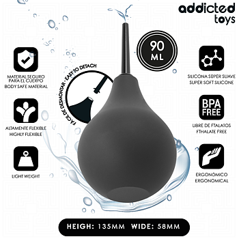 Addicted Toys Travel Anal Cleaner Size