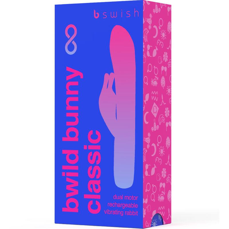 Swish Bwild Bunny Infinite Classic Rechargeable Vibrator Silicone - 5