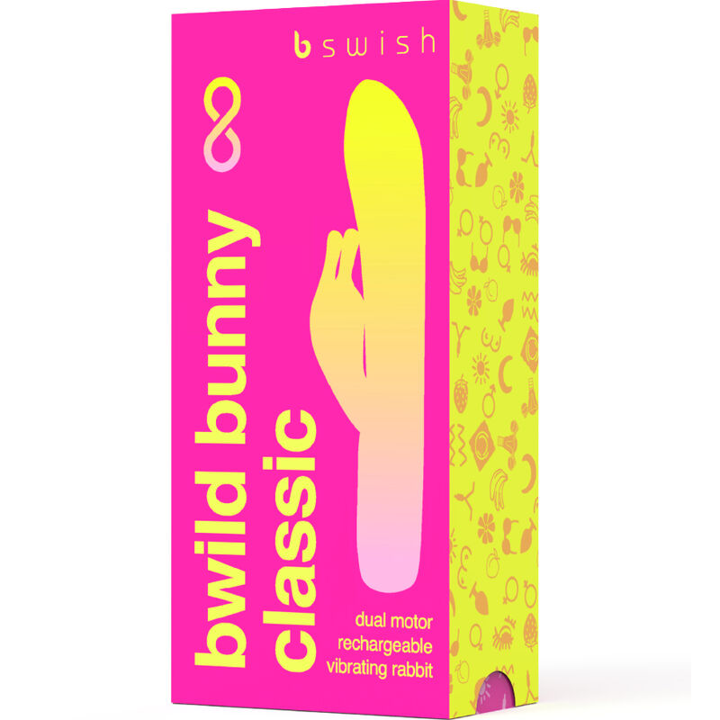 Swish Bwild Bunny Infinite Classic Rechargeable Vibrator Silicone - 9