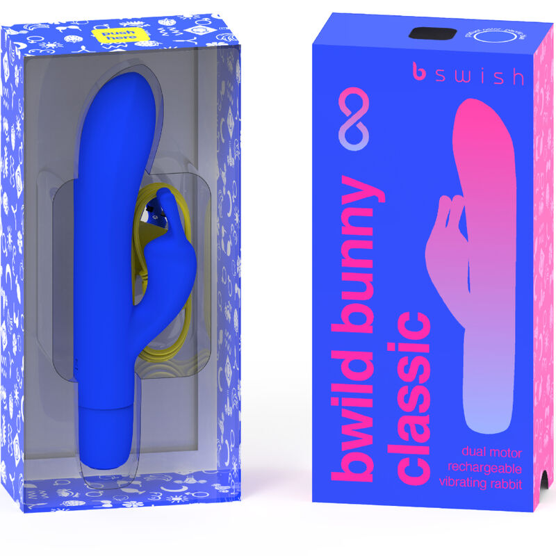 Swish Bwild Bunny Infinite Classic Rechargeable Vibrator Silicone - 3