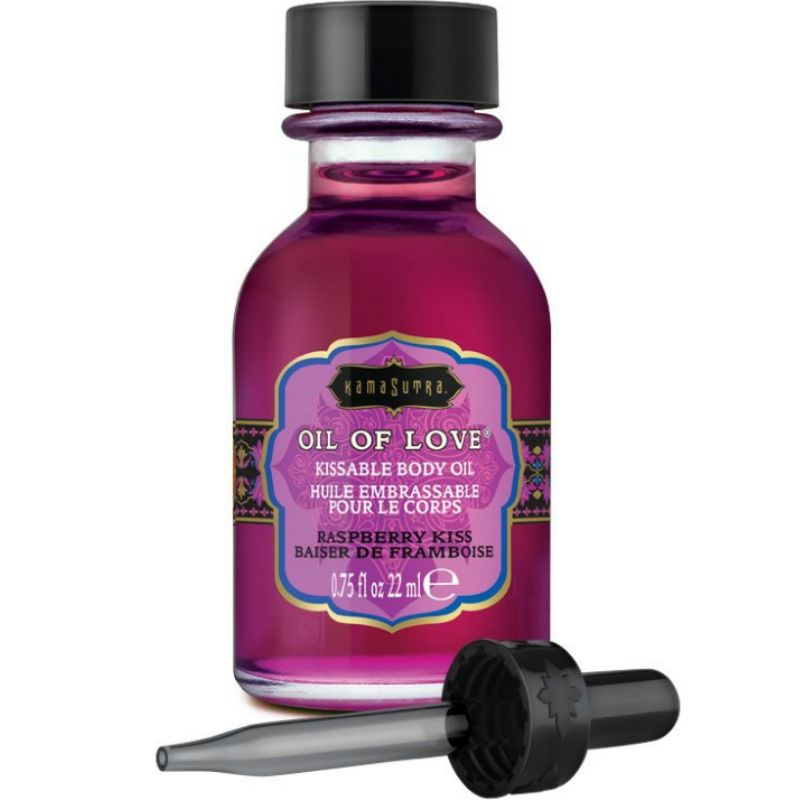 Kamasutra Cosmetics Edible Oil Raspberry 22 Ml