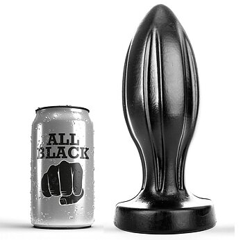 All Black Anal Plug 21 cm