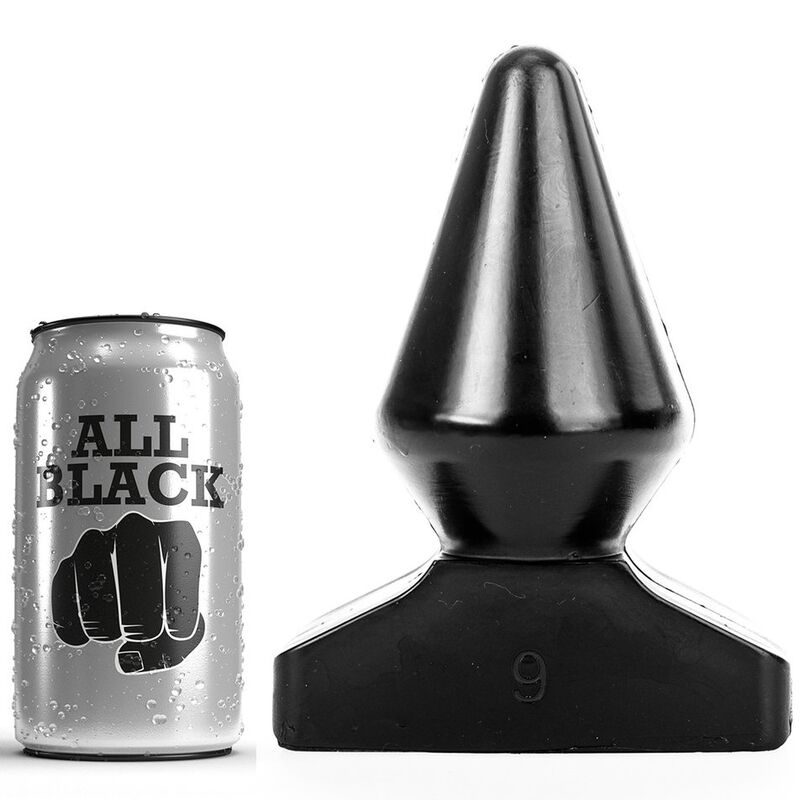 All Black Anal Plugg 18,5 cm